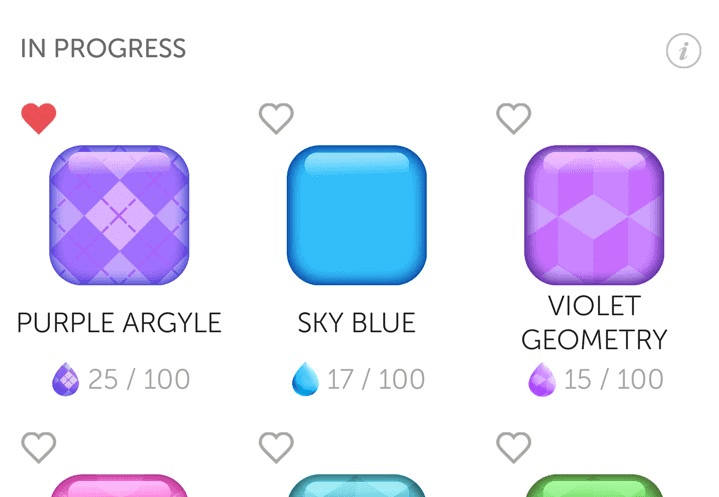 Tile Styles in progress  in Words With Friends